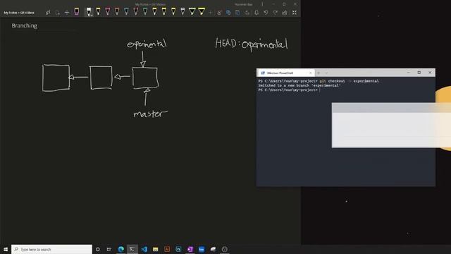 Git 5: Branching смотреть онлайн