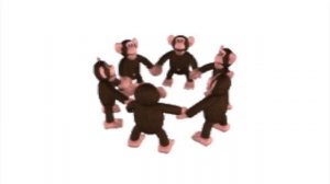 Веселые обезьяны крутятся 10 часов