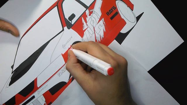 Малюємо кінотачку Mitsubishi Lancer Evo IX GSR APR-R 4G63 з фільму Форсаж: Токіо Дріфт | Tokyo Drif смотреть онлайн
