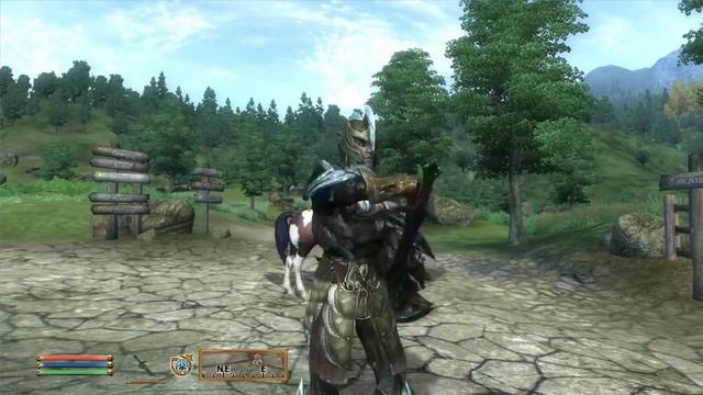 TES 4: Oblivion #Моды - Стеклянная броня из Skyrim смотреть онлайн