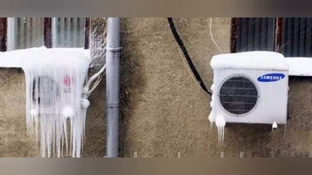 Как бороться с обмерзанием наружнего блока кондиционера смотреть онлайн