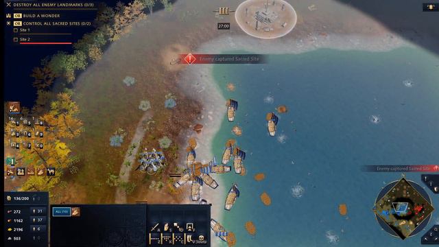 Age of Empires 4 Season 4 Gold ranked match mongols vs Rus Oasis смотреть онлайн