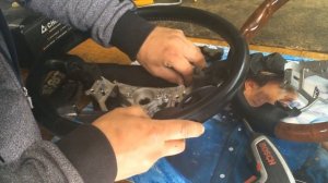 Снятие и установка руля Toyota Land Cruiser Prado 120