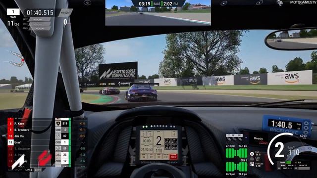 Assetto Corsa Competizione PS5 and Xbox Series X|S Announcement and First Look | Gamescom 2021 смотреть онлайн