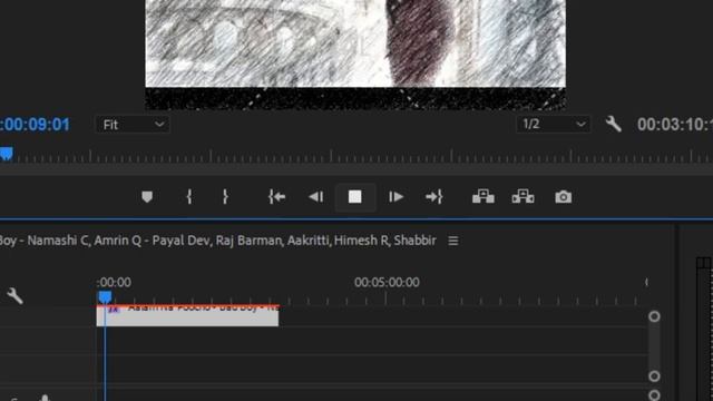 Transition from a Sketch into video in plugin Premiere Pro смотреть онлайн