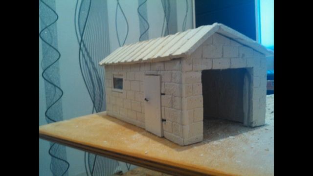 Гараж из гипса Крыша смотреть онлайн