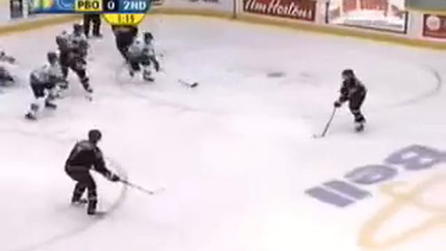 Jordan Staal's 15th goal of 2005-06 смотреть онлайн
