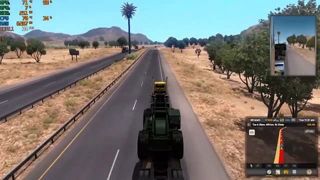 American Truck Simulator Idaho (2020) in GeForce 920Mx (2GB) смотреть онлайн