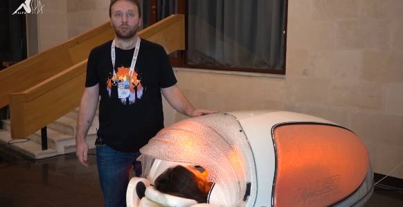 Сухая спа-капсула ALPHA LED OXY LIGHT SPA от премиум-бренда Sybaritic