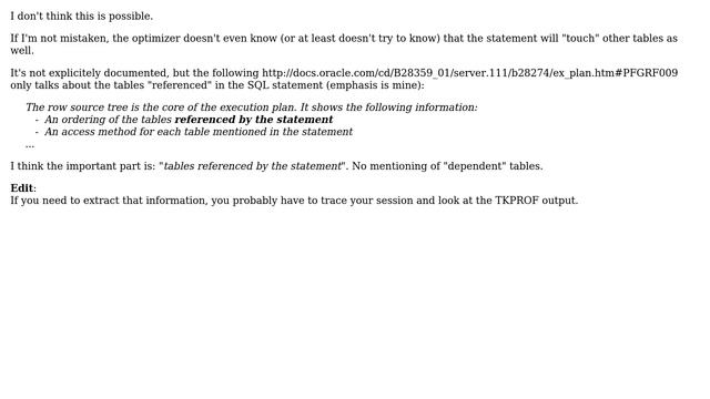 Databases: Oracle explain for cascading delete is wrong (2 Solutions!!) смотреть онлайн