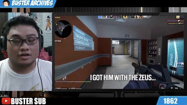 Buster React to QUIRKED UP OPERATOR GOATED WITH THE SWAWS | Counter Strike: Global Offensive смотреть онлайн