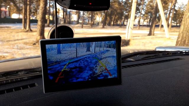 Камера заднего вида с монитором смотреть онлайн