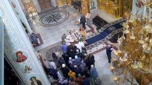 Поклонение Плащаницы. Великая Страстная пятница