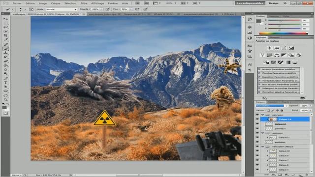 Speed-art --Retreat--Photoshop cs5 смотреть онлайн
