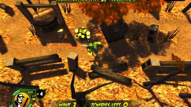 "Don't Touch The Zombies" gameplay. Horde mode is crazy!! смотреть онлайн