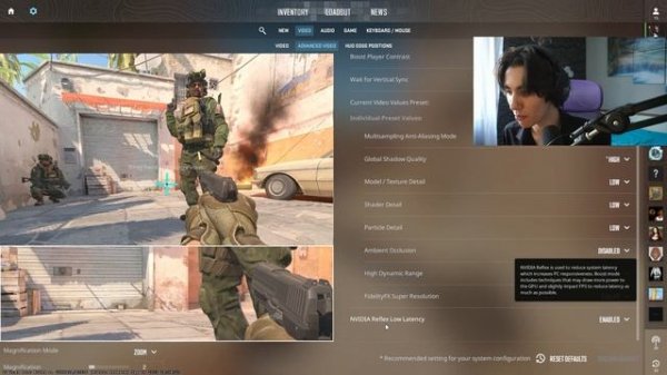 Enable This LOW LATENCY Setting in CS2! (BEST SETTING)