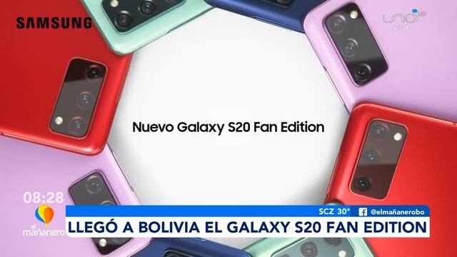 Llegó a Bolivia el Galaxy S20 Fan Edition смотреть онлайн