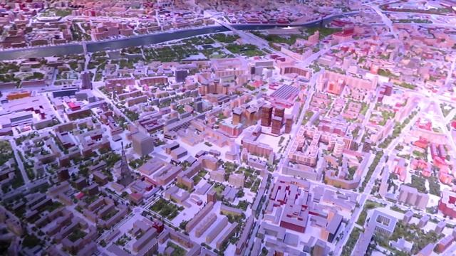 Макет г.Москвы в ВДНХ. смотреть онлайн
