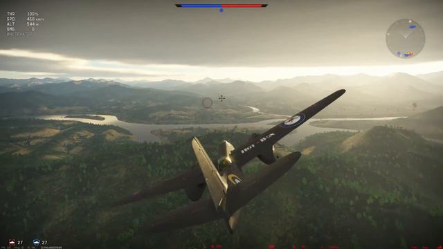 War Thunder Sand Box Havoc Mk.1 длинные эпичные бои смотреть онлайн