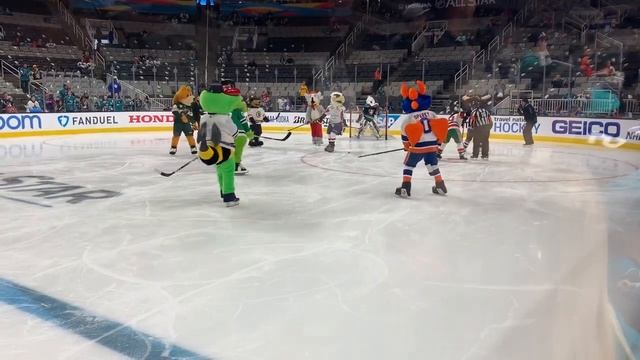 2019 NHL MASCOT HOCKEY ALL STAR GAME (FULL GAME) All-Star Mascot Showdown Game - with sound 2022 смотреть онлайн