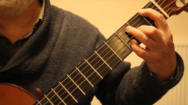 Sueno-Mazurka by Francisco Tarrega Guitar Tutorial Part One смотреть онлайн