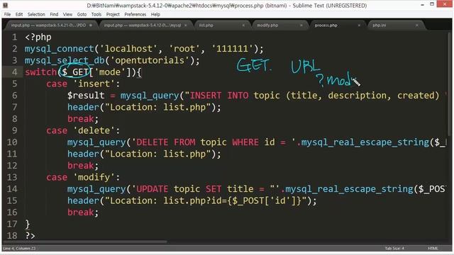 PHP와 MySQL의 연동 - 데이터추가하기 смотреть онлайн