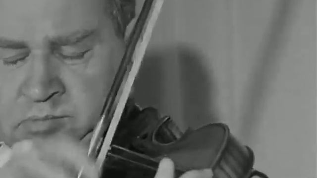 David Oistrach Bach Andante From Sonata No.2 (fragments)
