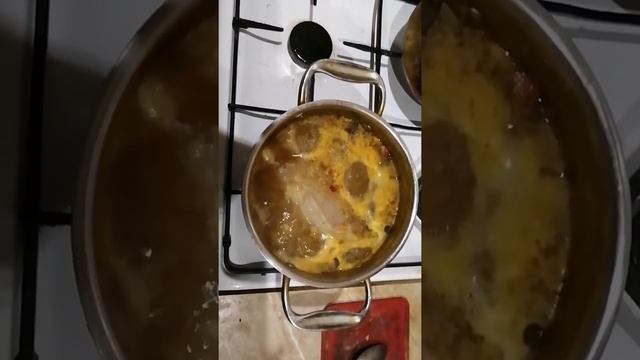 Суп солянка.