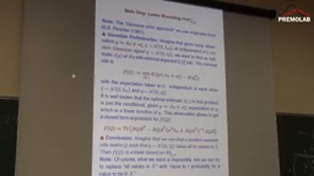 А.С.Немировский. Statistical Inference via Convex minimization. 23 декабря 2015 смотреть онлайн