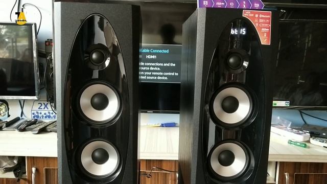 F&D T-60X 2.1 TOWER SPEAKER FULL BASS ? ? ? || UNBOXING AND SOUND TEST смотреть онлайн