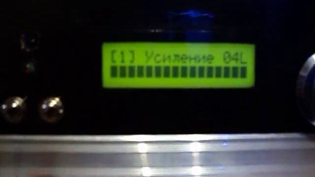 Мой новый усилитель TDA7294+TDA7313+ATMEGA16.Ручная работа.