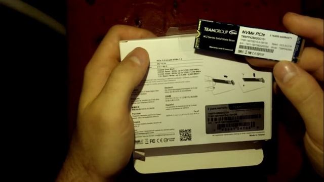 Обзор Топового SSD диска 2019 г. TEAM MP34 256GB M.2 NVMe смотреть онлайн
