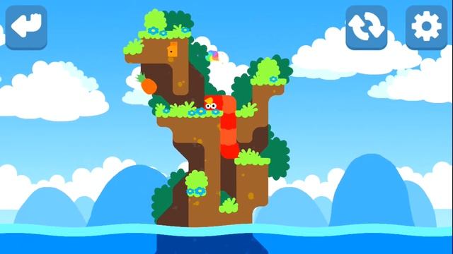 Snakebird. Level 10. смотреть онлайн