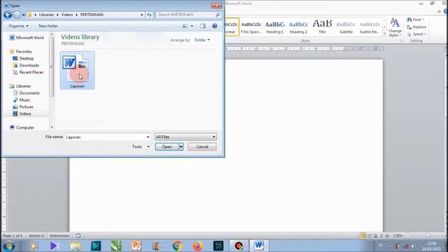Cara Mengatasi File Word Tidak Bisa Dibuka Atau Corrupt смотреть онлайн