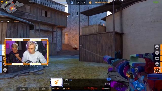 ВЫИГРАЛИ SAINTS! КАПИТОНОВ И GENTLEMAN НЕ ОЖИДАЛИ ТАКОЙ ИГРЫ... (STANDOFF 2) смотреть онлайн