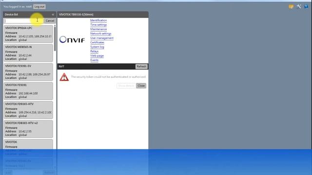 How to use ONVIF device manager to test camera смотреть онлайн
