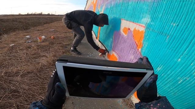 Singleplayer graffiti tagging and colored wall with Mayze part3 смотреть онлайн