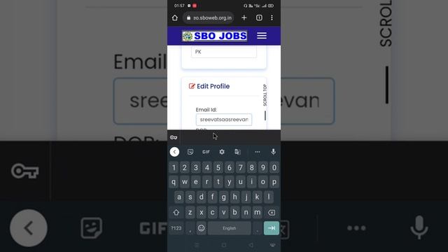 HOW TO EDIT-PROFILE IN SBO-JOBS FULL EXPLANATION IN (TELUGU)#sbotvm #earnmoney #sbojobs #onlinejobs смотреть онлайн