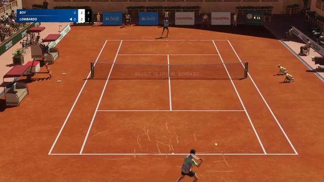Tennis World Tour 2, Episode 4 April 2020 - First Tournament