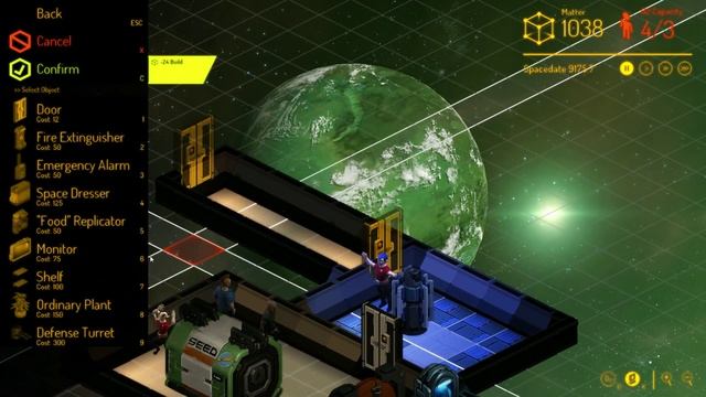 Spacebase DF-9 Знакомство с игрой и чужой смотреть онлайн