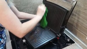 Как отмыть гриль от жира