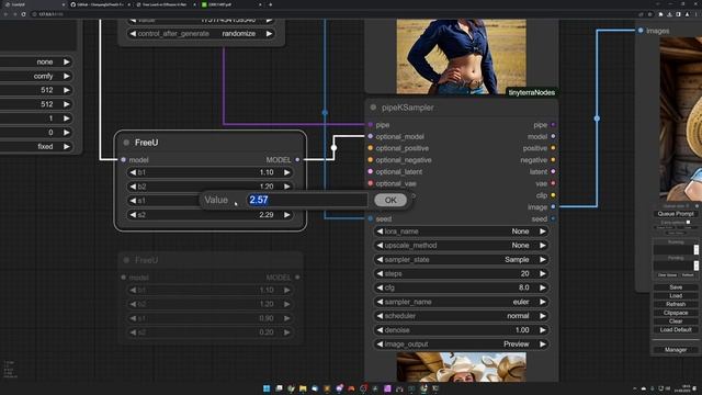 ComfyUI: FreeU | Stable Diffusion | Deutsch | Englische Untertitel смотреть онлайн