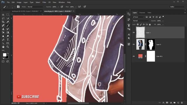 How to Create Clothless Effect / Invisible Jacket in Photoshop - Photoshop Tutorials смотреть онлайн