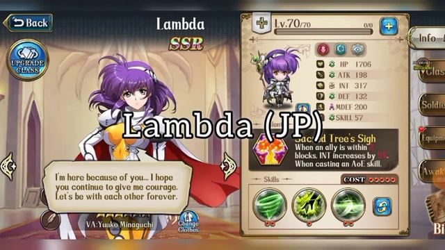 Langrisser M - Comparing English And Japanese Voices In Langrisser Mobile