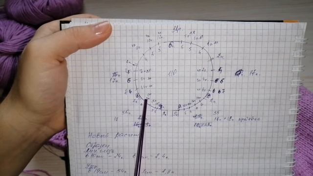 Часть 1. Видео обзор. Кофта регланом сверху с узором соты, жгутами и шишками. смотреть онлайн