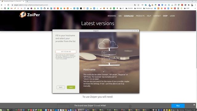 Configurar el softphone Zoiper para conectarlo con la centralita de Asterisk. смотреть онлайн