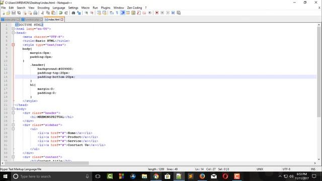 Web Design Tutorial for Beginners in Bangla Html Part 10 смотреть онлайн