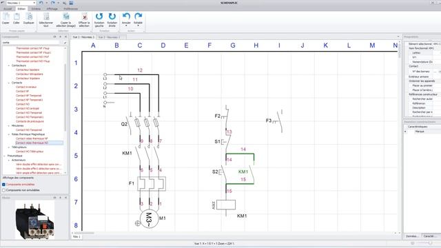 Départ Moteur 3 Phases - Choix des composants de Simulation смотреть онлайн
