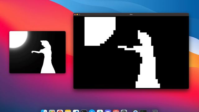 Bad Apple!! but it's an Uxn binary смотреть онлайн