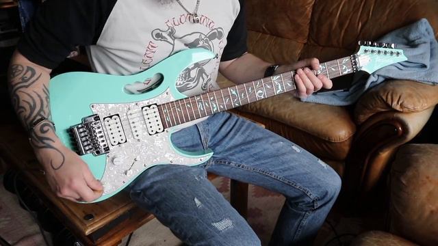 Ibanez JEM 7V Review/Overview смотреть онлайн